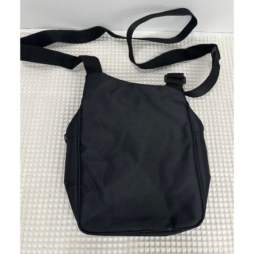 Vintage Coke Coca Cola Messenger Bag Black Adjustable‎ Strap Athens 2004